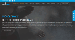 Desktop Screenshot of crossfitrockhill.com